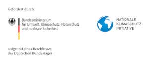 Logo: Bundesministerium für Umwelt, Klimaschutz, Naturschutz und nukleare Sicherheit (BMUKN) und die Nationale Klimaschutzinitiative
